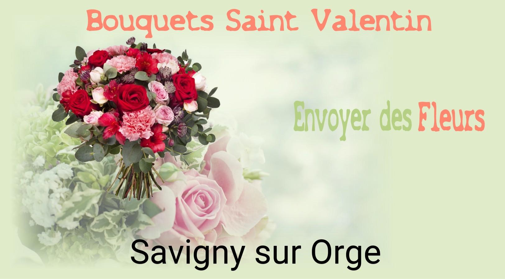 Roses de Saint-Valentin livrées à Savigny-sur-Orge
